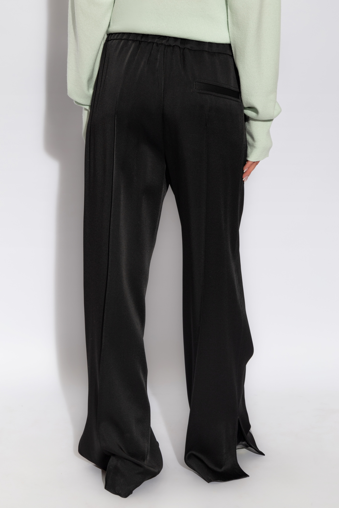 Black JIL SANDER Pleated Trousers JIL SANDER - Vitkac France